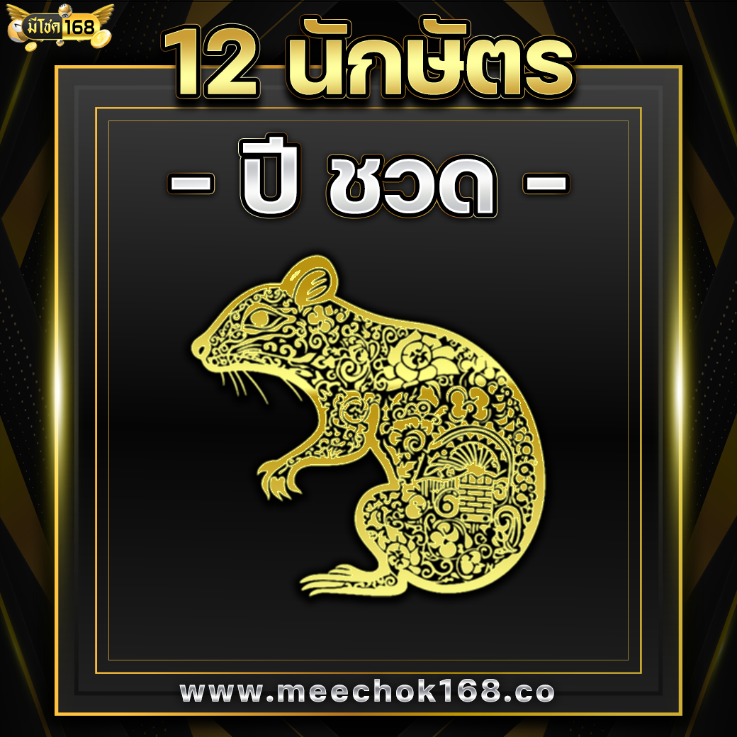 ดูดวง 12 นักษัตร ( ปีชวด )