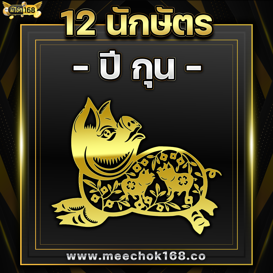 ดูดวง 12 นักษัตร ( ปีกุน )